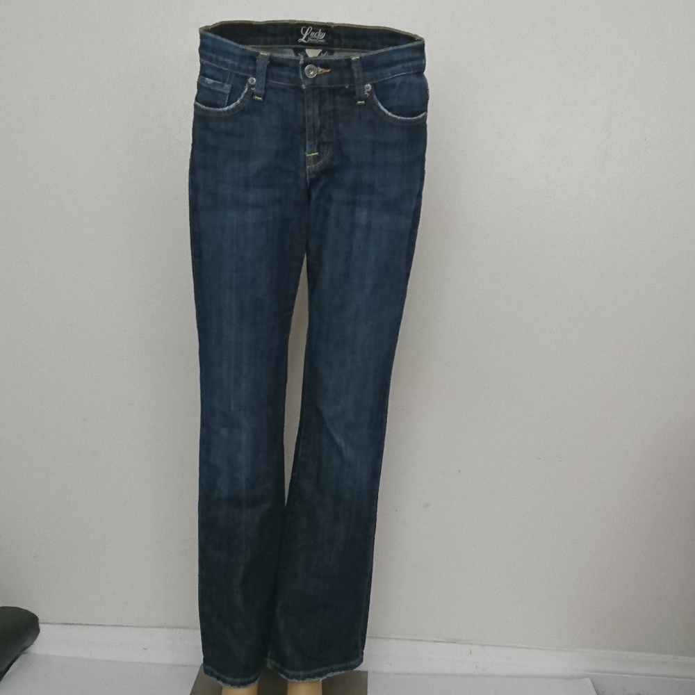 Lucky Brand Jeans Medium Wash Flare Leg Size 4 27